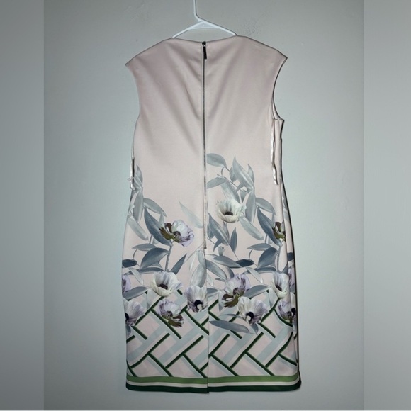 Ted baker Hailey Everglade printed bodycon dress size 2 (medium) - Picture 3 of 4